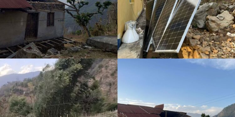 खोटाङमा हावाहुरीको वितण्डा