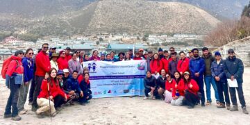 खुम्जुङमा जलवायु न्यायको आवाजः हिमाल जोगाउन स्थानीय – विज्ञ हातेमालो, ‘गोक्यो घोषणापत्रको तयारी