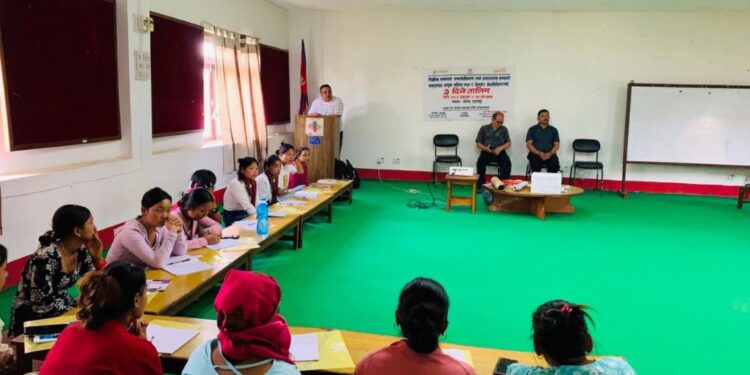 उदयपुरमा लैङ्गिक समानता तथा सामाजिक समावेशीकरणसम्बन्धी तीन दिने तालिम सम्पन्न