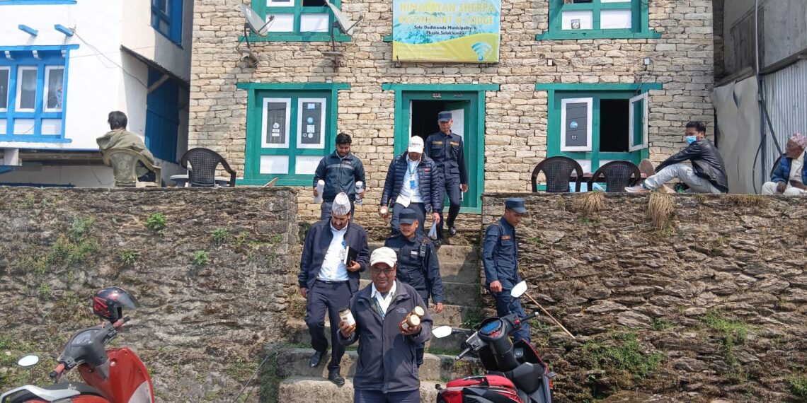  फाप्लु क्षेत्रको बजार अनुगमन, १६ हजार बढीका सामाग्री जफत 