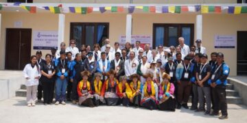 तिङ्लामा सुरु भयो बृहत् निःशुल्क स्वास्थ्य शिविर