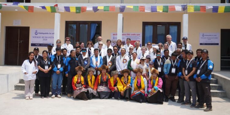 तिङ्लामा सुरु भयो बृहत् निःशुल्क स्वास्थ्य शिविर