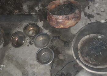 महाकुलुङमा आगलागी, एक लाख बराबरको क्षति