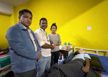 स्पाइनल इन्जुरी पीडित राउतको उपचारमा समाजसेवीको साथ, तरुण दलमार्फत २५ हजार सहयोग