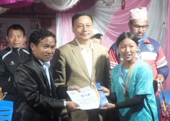 माप्यमा सुरु भयो राष्ट्रपति रनिङ शिल्ड, कोर्कु रङ्गशालामा खेलको प्रदर्शन 