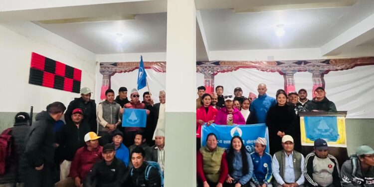 रास्वपाको सोलुदुधकुण्ड नगरसभापतिमा पेम्बारिन्जी शेर्पा, १५ सदस्यीय समिति सर्वसम्मत