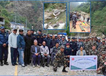 विपद् प्रतिकार्यमा सेना अग्रपंक्तिमा : सोलुखुम्बुमा उद्धार अभ्यास सञ्चालन
