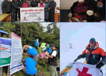 लेक लागेका बिरामीदेखि विपतसम्मः सोलुखुम्बुमा रेडक्रस अग्रपंक्तिमा