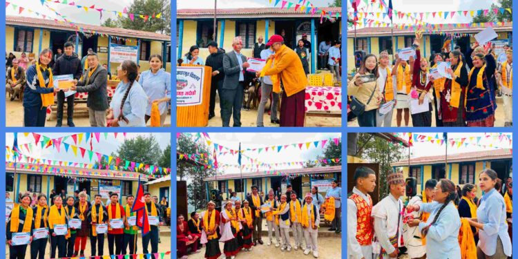 गार्मामा वडा स्तरीय सांस्कृतिक प्रतियोगिता सम्पन्न, विद्यार्थी प्रतिभा प्रस्फुटनमा जोड