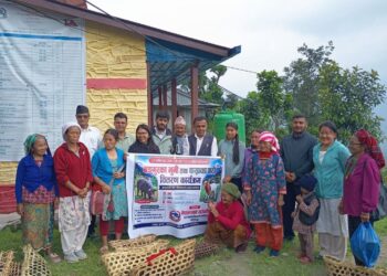 एकल महिलाको आर्थिक सशक्तीकरणका लागि नेचासल्यान गाउँपालिकाद्वारा बङ्गुर र बाख्रा वितरण
