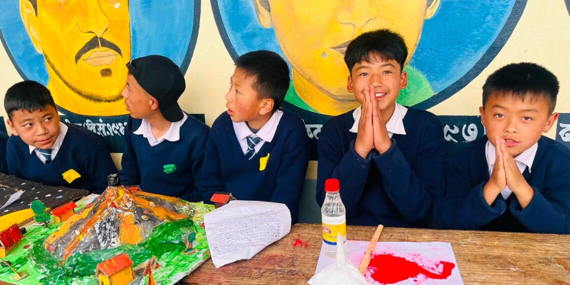 जन जागृति माविमा विज्ञान प्रदर्शनी, विद्यार्थीद्वारा रकेटदेखि नवप्रवर्तनसम्मका परियोजना प्रदर्शन