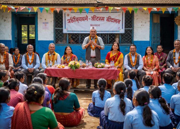  पुर्णरत्न आवि नेचासल्यान २ को शिक्षक अभिभावक सङ्घको भेला सम्पन्न 