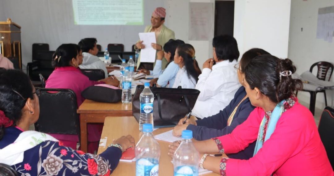थुलुङ दुधकोशीमा आधारभूत तहका शिक्षकका लागि क्षमता अभिवृद्धि तालिम सुरु