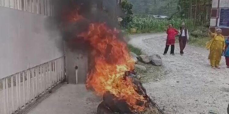 लिखु जलविद्युत् आयोजनाविरुद्ध आठौँ दिनसम्म आन्दोलन, स्थानीय आक्रोश चुलिँदै