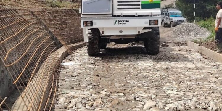 फाप्लु–बेनि सडक ढलान कार्य सुरु, ३ करोड लागतमा पूर्वाधार स्तरोन्नति हुने