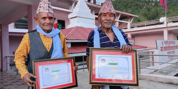 ताप्ली गाउँपालिकाद्वारा दलित समुदाय लक्षित कार्यक्रम, अन्तरजातीय दम्पती र ज्येष्ठ नागरिक सम्मान