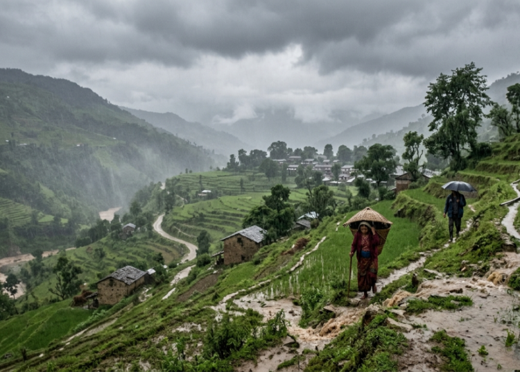 आज र भोलि भारी वर्षाको चेतावनी, पहाड र तराईमा सतर्क रहन आग्रह