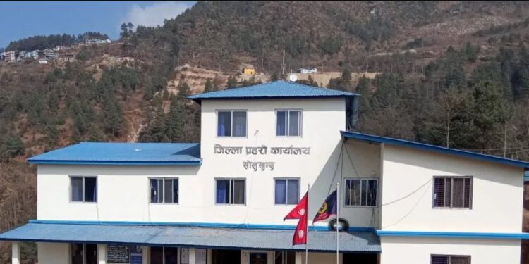 मनसुनजन्य विपदबाट सतर्क रहन जिल्ला प्रहरी कार्यालय सोलुखुम्बुको आग्रह