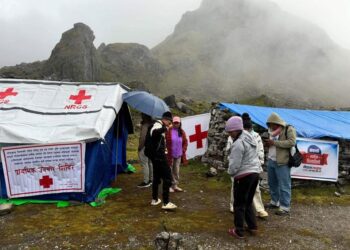 जनैपूर्णिमा मेलालाई लक्षित गर्दै रेडक्रसले निःशुल्क प्राथमिक उपचार शिविर सञ्चालन गर्ने