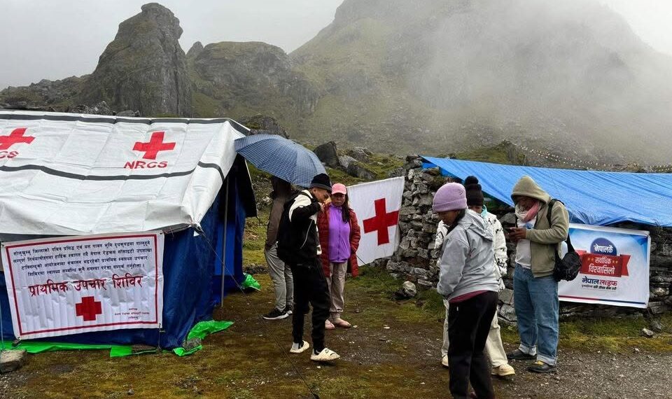 जनैपूर्णिमा मेलालाई लक्षित गर्दै रेडक्रसले निःशुल्क प्राथमिक उपचार शिविर सञ्चालन गर्ने
