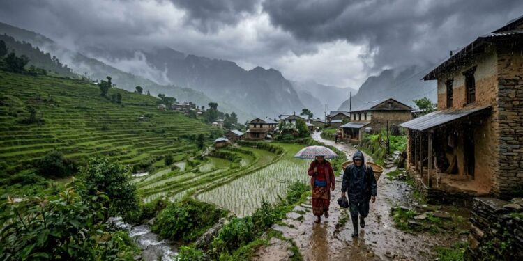 आजको मौसम : देशभर बदली, पहाडी क्षेत्रमा भारी वर्षा हुनसक्ने