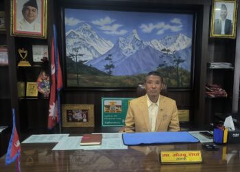 गोम्बु शेर्पा कोशी प्रदेश सरकारको प्रवक्ता नियुक्त