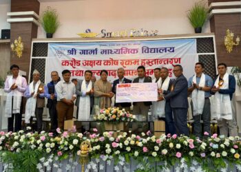 गार्मा माविको अक्षयकोषमा एक करोड १७ लाखभन्दा बढी रकम संकलन