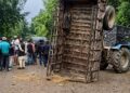 खोटाङमा ट्याक्टर दुर्घटना हुँदा एक बालकको मृत्यु, १९ घाइते