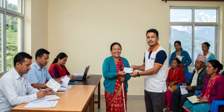 सोलुखुम्बुमा ९४ प्रतिशत अपाङ्गता भएका व्यक्ति स्वास्थ्य बिमाको पहुँचमा