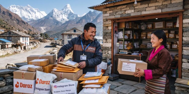सोलुखुम्बुमा बढ्दै कुरियर सेवाको माग