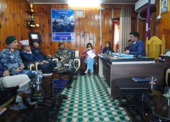 भारी वर्षाको पूर्वअनुमानपछि सोलुखुम्बुमा उच्च सतर्कता, सुरक्षा निकाय र स्थानीय तह तयारी अवस्थामा