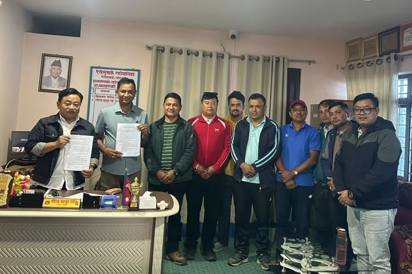 सडक प्रयोग गरेवापद मर्मत गर्न ऐसेँलुखर्क र हाइड्रो विच सम्झौता