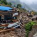 सोलुखुम्बुमा वर्षाको वितण्डा ः विद्यालय  सहितका दर्जनाैँ  घरमा क्षति