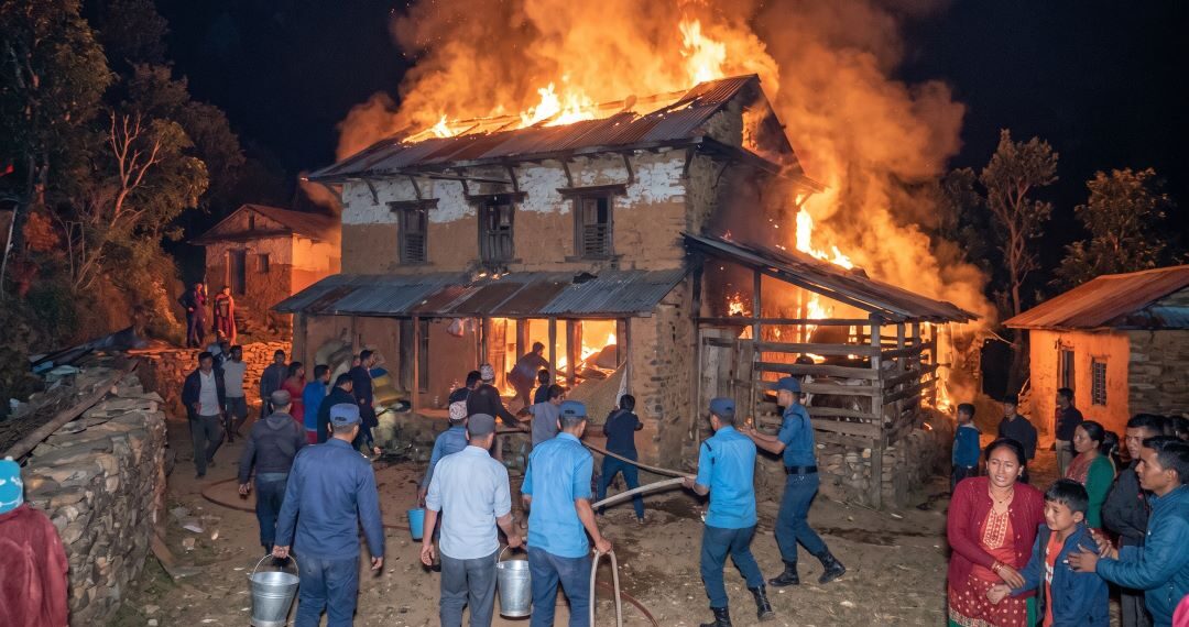 खोटाङमा विद्युत् सर्ट हुँदा १६ लाख ५५ हजारको क्षति