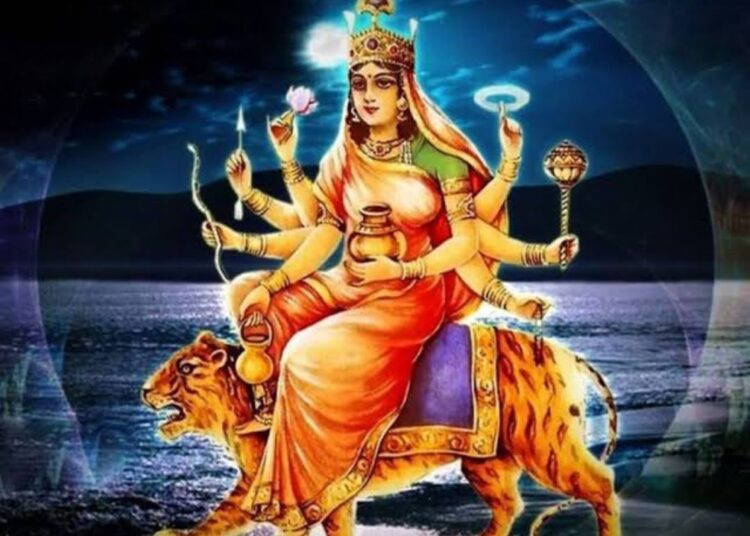 नवरात्रको चौथो दिन आज कुष्माण्डा देवीको पूजा आराधना गरिँदै