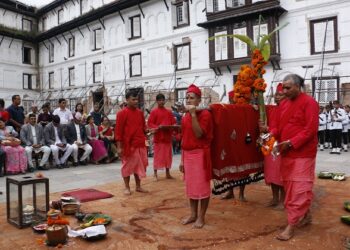 आज फूलपाती भित्र्याइँदै, नवदुर्गाको पूजा–आराधना गरी मनाइँदै