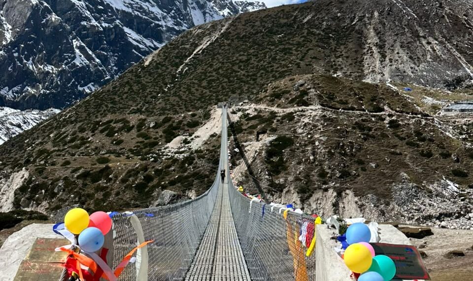 सोलुमा बन्यो सर्वोच्च उचाईमा विश्वकै लामो झोलुंगे पुल