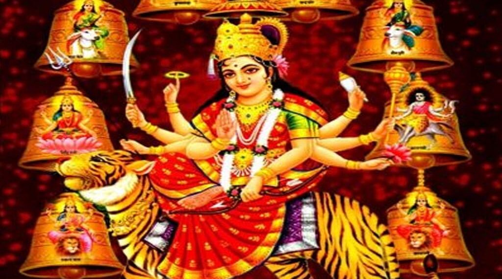 नवरात्रको तेस्रो दिन आज चन्द्रघण्टा देवीको पूजा आराधना गरिँदै