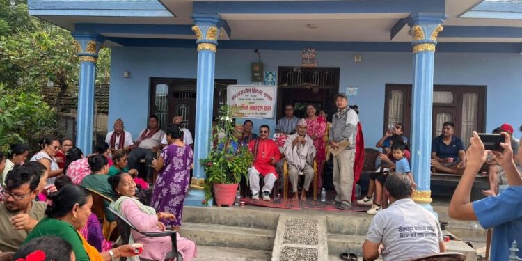 नवउदय टोल विकास संस्थाको नवौँ साधारण सभा सम्पन्न