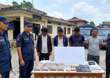 कोशी प्रदेशमा ब्राउन सुगरसहित चार जना पक्राउ