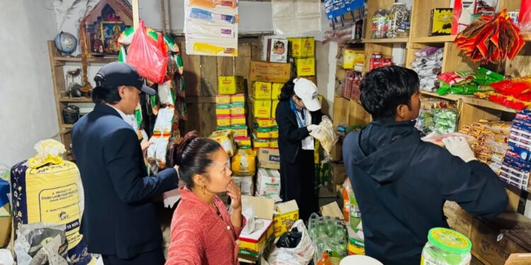 चाडपर्व नजिकिएसँगै थुलुङ दुधकोशीमा बजार अनुगमन तीव्र